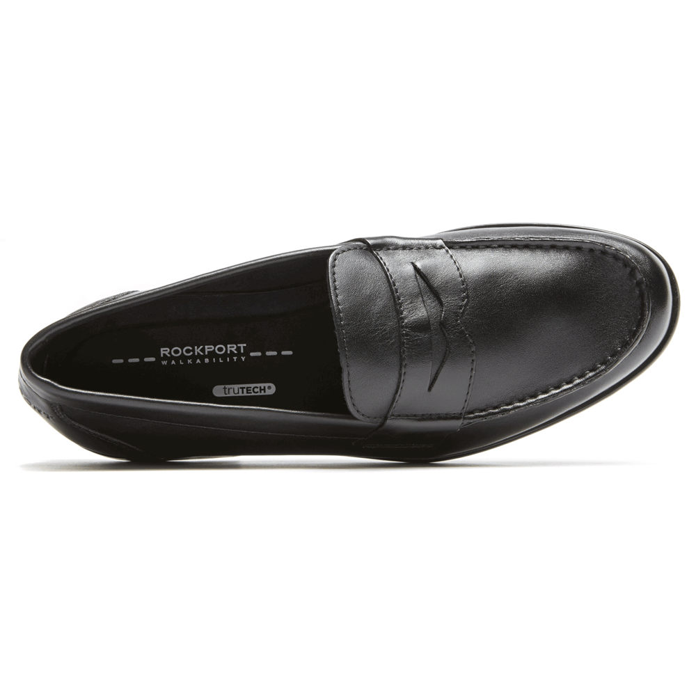 Mocassins Rockport Homem Pretas - Classic Penny - 49768FGCO